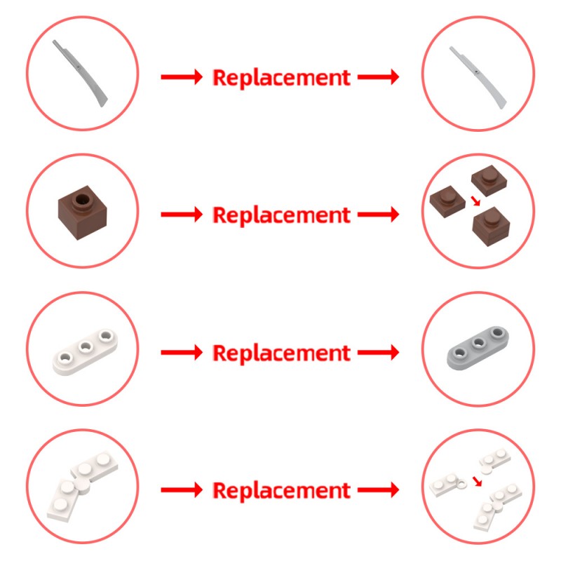 GOBRICKS MOC 204804 Captain Jack Sparrow Figurine - YWOBB