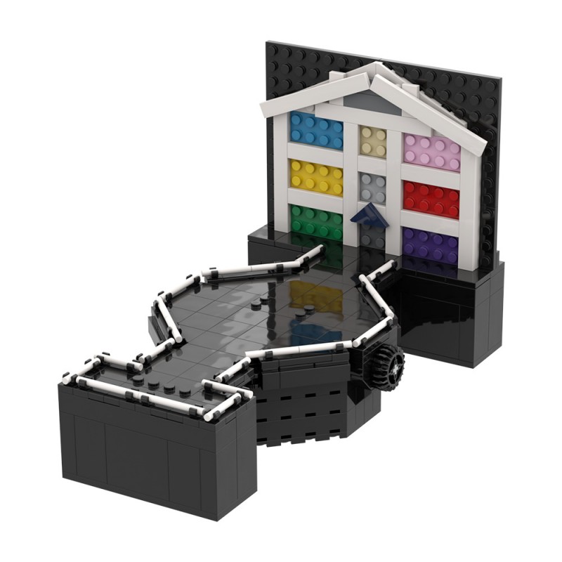 GOBRICKS MOC S0016 Taylor Swift Mini Stage - YWOBB