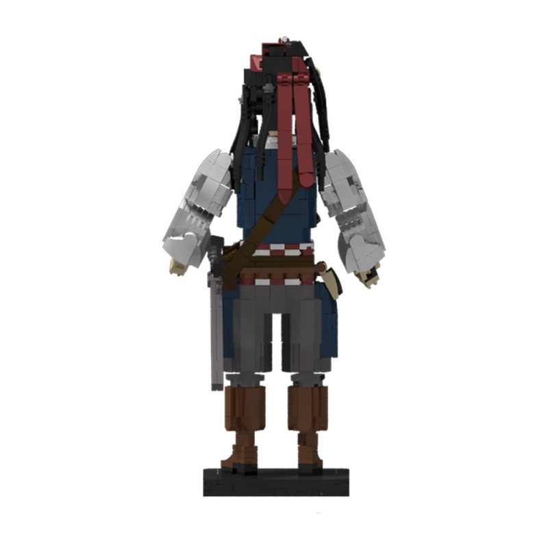 GOBRICKS MOC 204804 Captain Jack Sparrow Figurine - YWOBB