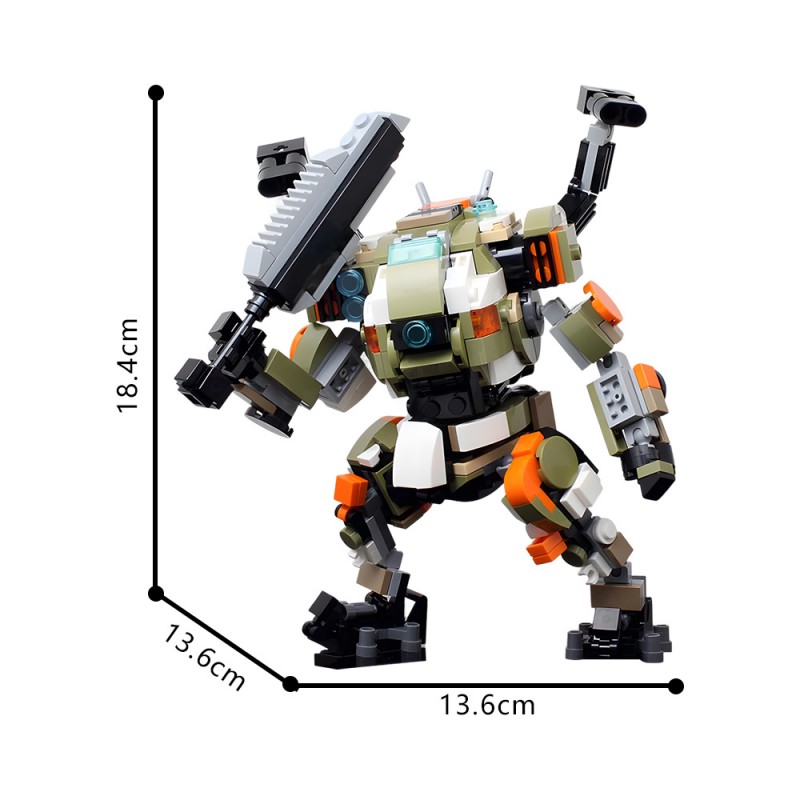 GOBRICKS MOC 165864 BT 7274-TITANFALL2 - YWOBB
