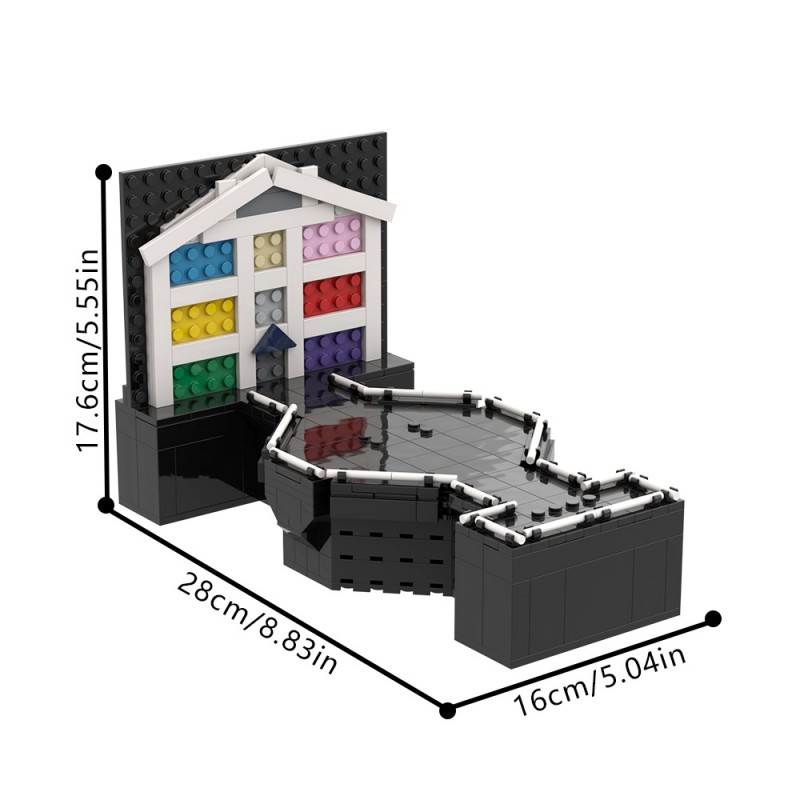 GOBRICKS MOC S0016 Taylor Swift Mini Stage - YWOBB