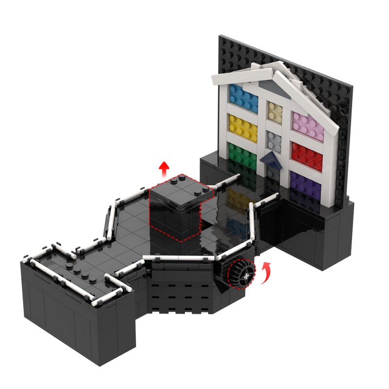 GOBRICKS MOC S0016 Taylor Swift Mini Stage - YWOBB