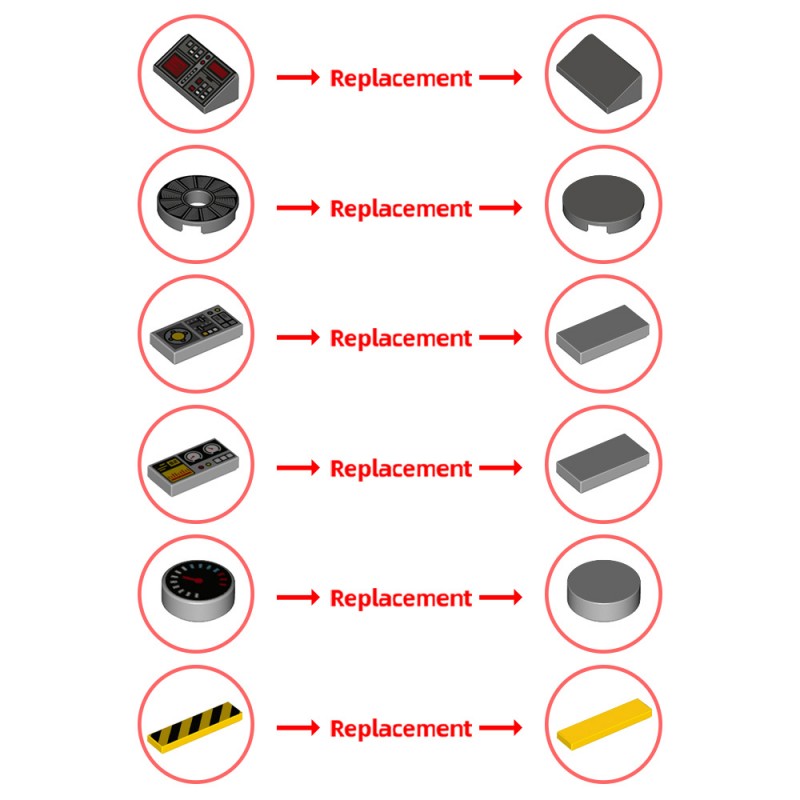 GOBRICKS MOC 203139 Harbour Tugboat - YWOBB