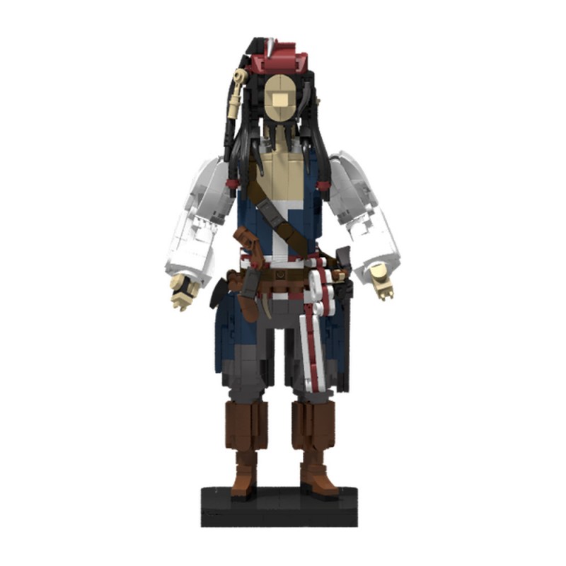 GOBRICKS MOC 204804 Captain Jack Sparrow Figurine - YWOBB