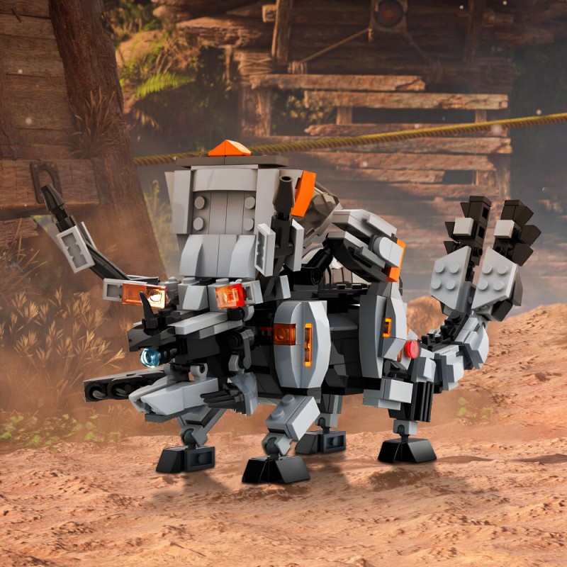 GOBRICKS MOC 169067 Grimhorn from Horizon Forbidden West - YWOBB