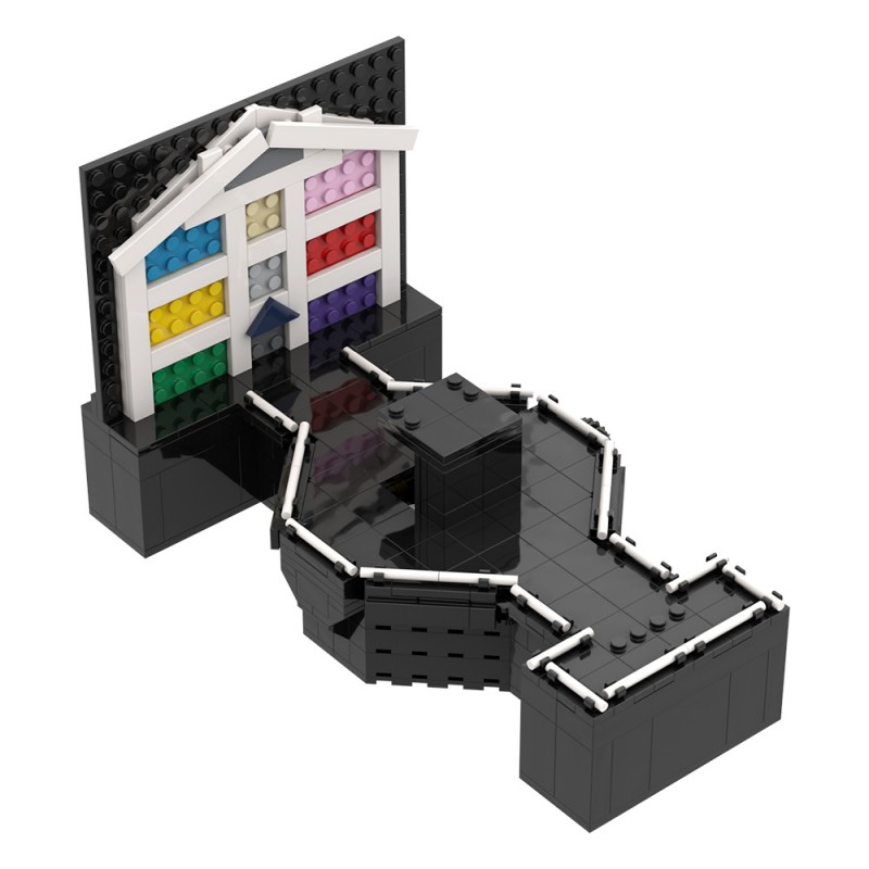 GOBRICKS MOC S0016 Taylor Swift Mini Stage - YWOBB