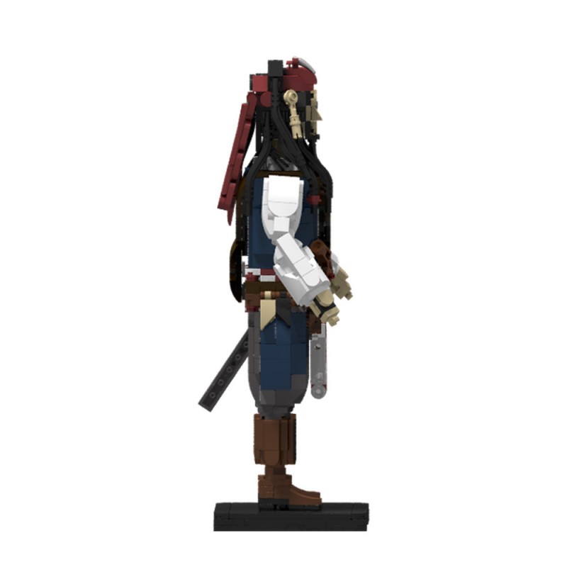 GOBRICKS MOC 204804 Captain Jack Sparrow Figurine - YWOBB