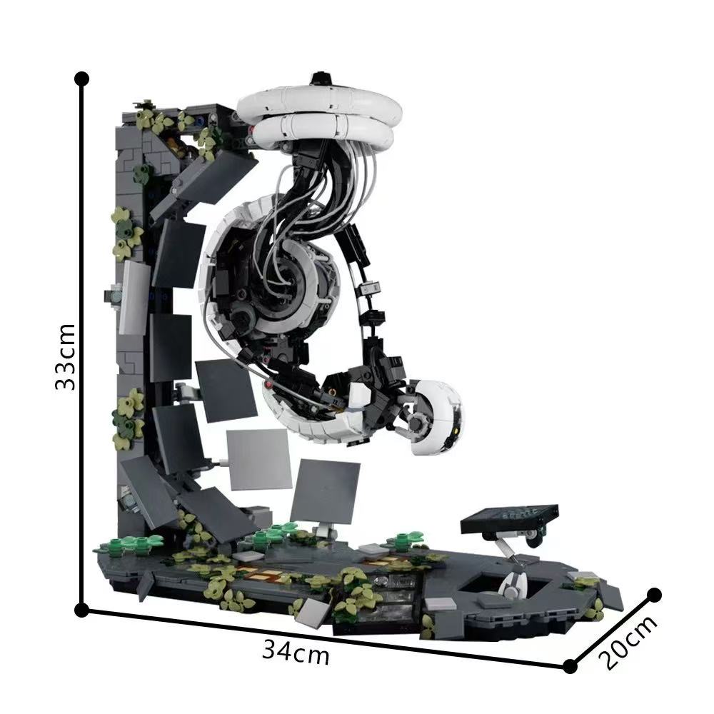 GOBRICKS MOC 212559 GLaDOS - Portal 2 - YWOBB