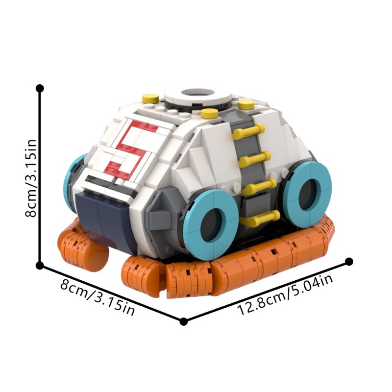 GOBRICKS MOC 205196 Lifepod 5 (Subnautica) - YWOBB