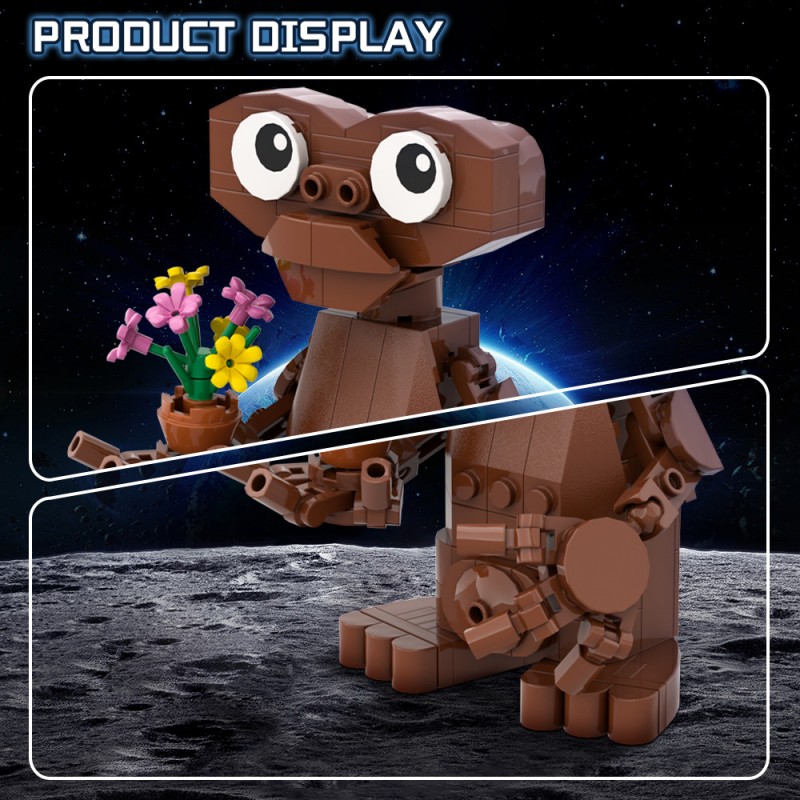 GOBRICKS MOC A1958 ET-Special Edition - YWOBB