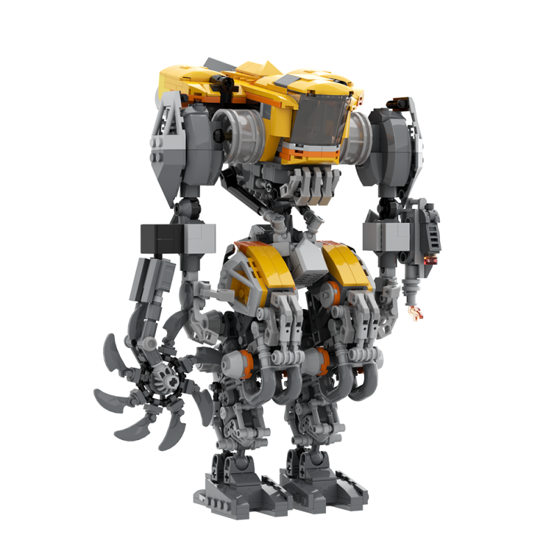 GOBRICKS MOC 203632 MAD STOMP XT “BEE-STUNG” - YWOBB