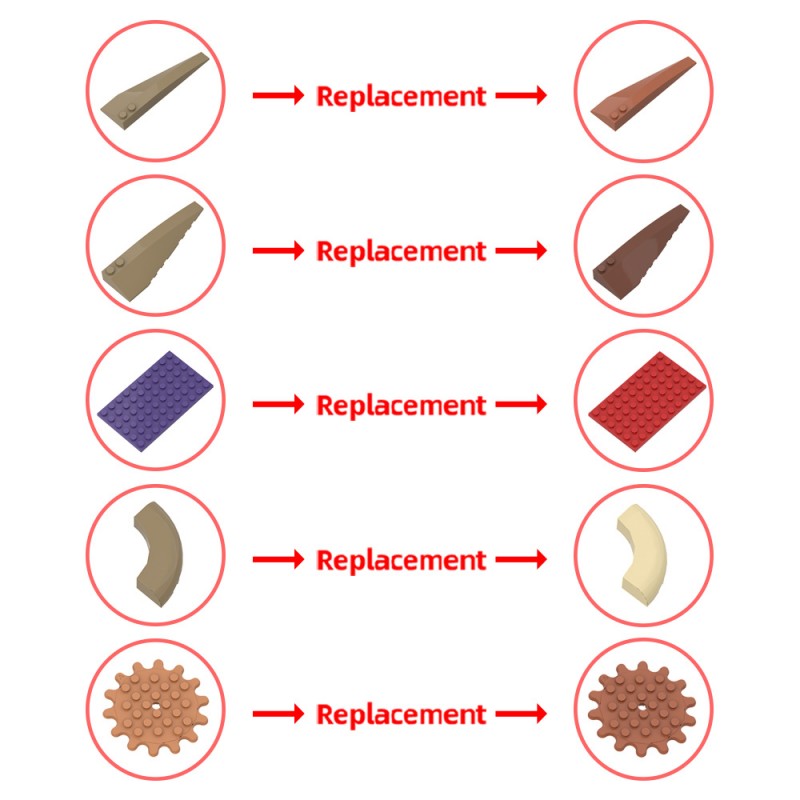 GOBRICKS MOC 202360 Petra - The Treasury - YWOBB
