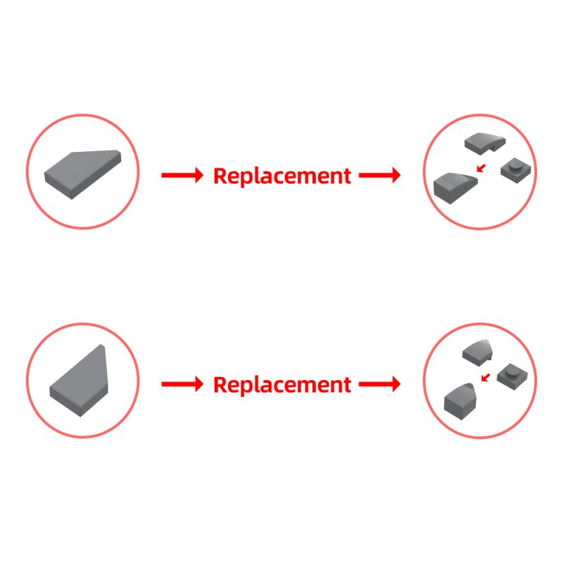 GOBRICKS MOC 206042 Sutekh (Doctor who) and Tardis - YWOBB