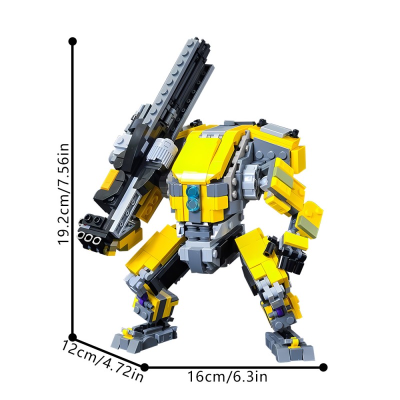 GOBRICKS MOC 207291 Legion Prime Titan from Titanfall 2 - YWOBB
