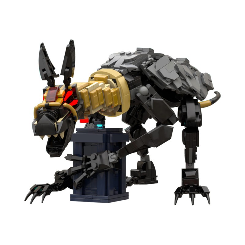 GOBRICKS MOC 206042 Sutekh (Doctor who) and Tardis - YWOBB