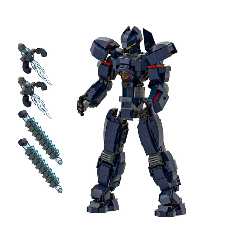 GOBRICKS MOC A1877 Gipsy Avenger V2 - YWOBB