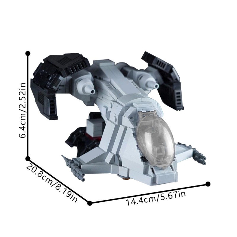 GOBRICKS MOC 129250 Imperial Dropship - YWOBB