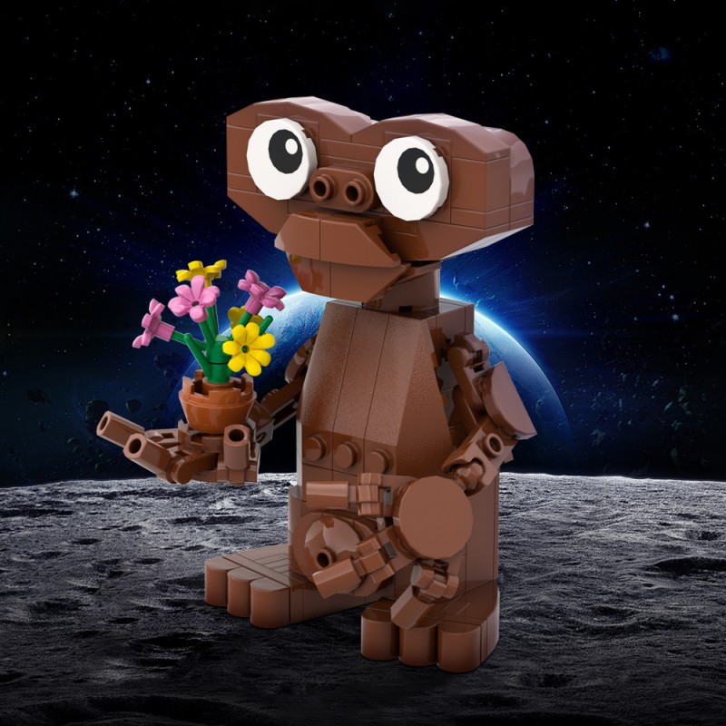 GOBRICKS MOC A1958 ET-Special Edition - YWOBB