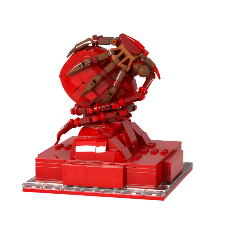 GOBRICKS MOC 206275 Micro ALIEN Romulus 3D poster Concept - YWOBB