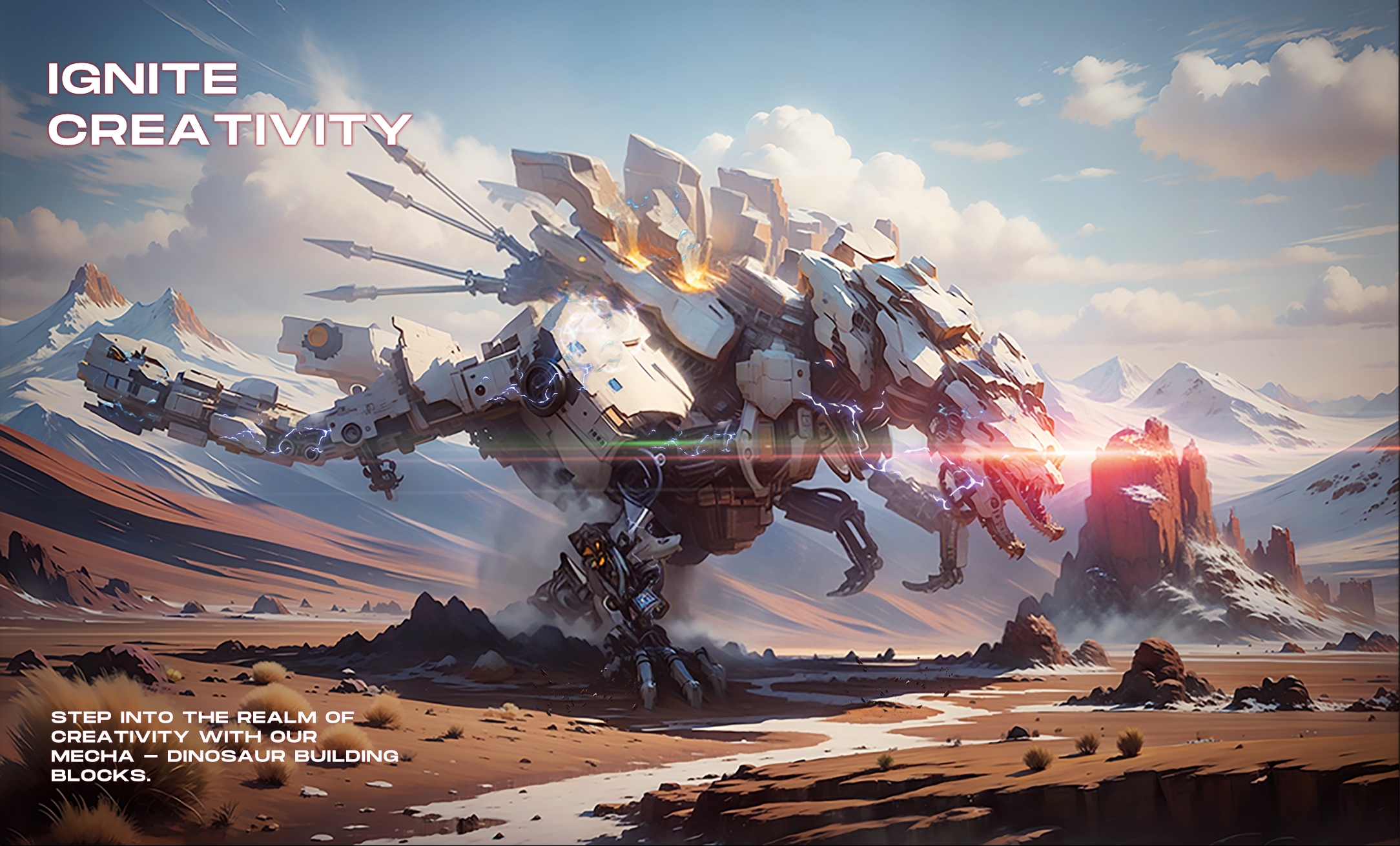 STACKO BRICKS 06001 Horizon Zero Dawn robotic dinosaur - YWOBB