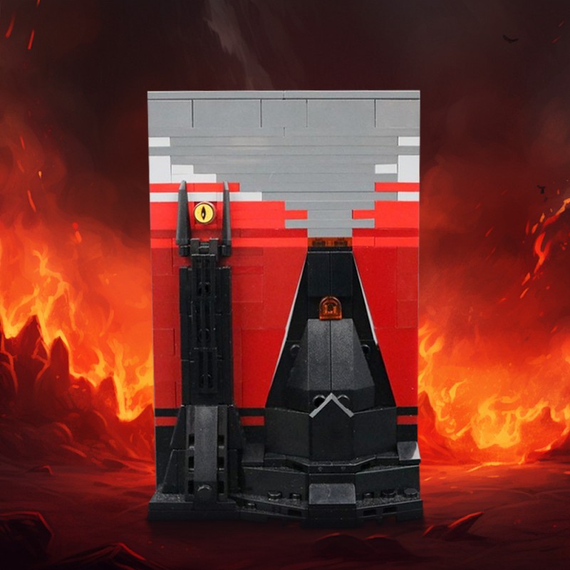 GOBRICKS MOC 183955 Tales of Mordor - YWOBB