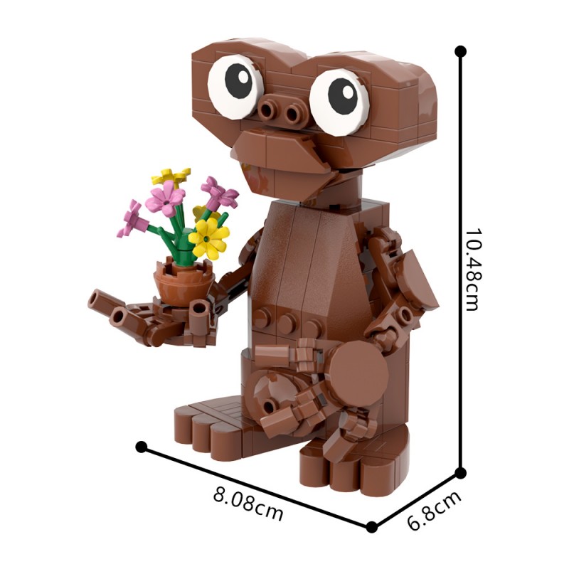 GOBRICKS MOC A1958 ET-Special Edition - YWOBB