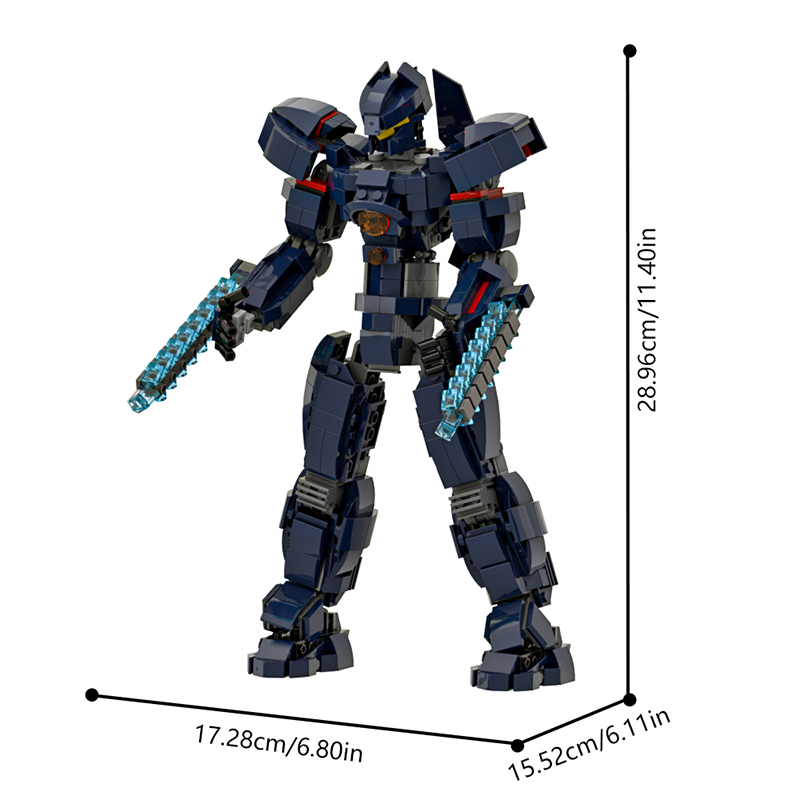 GOBRICKS MOC A1877 Gipsy Avenger V2 - YWOBB