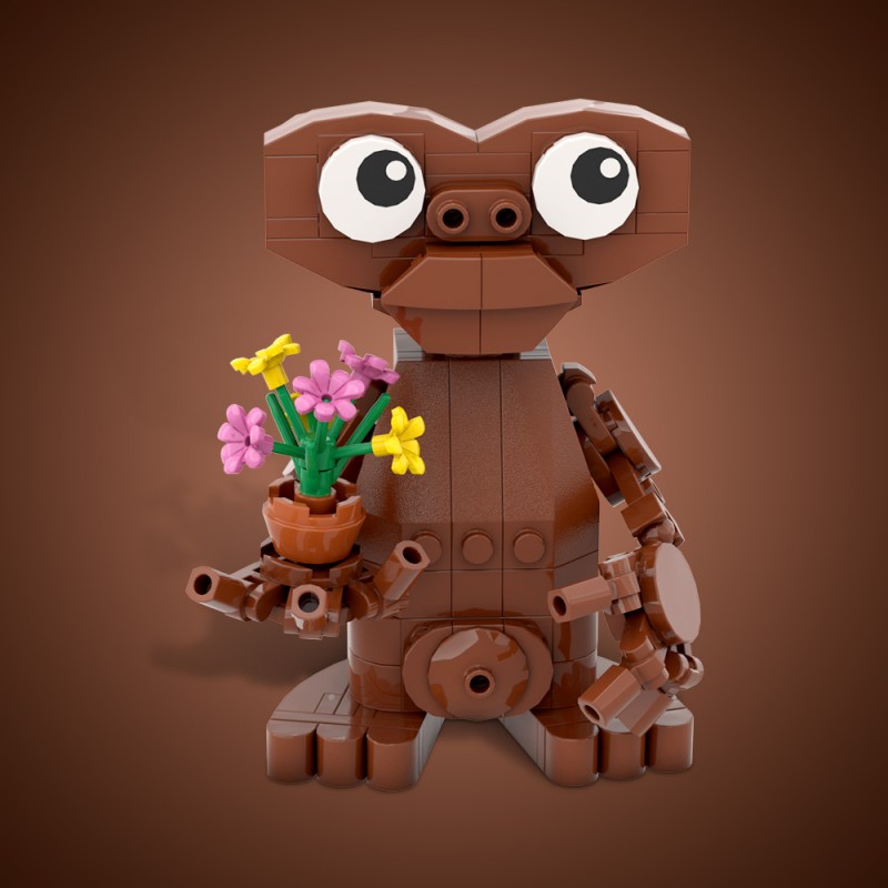 GOBRICKS MOC A1958 ET-Special Edition - YWOBB