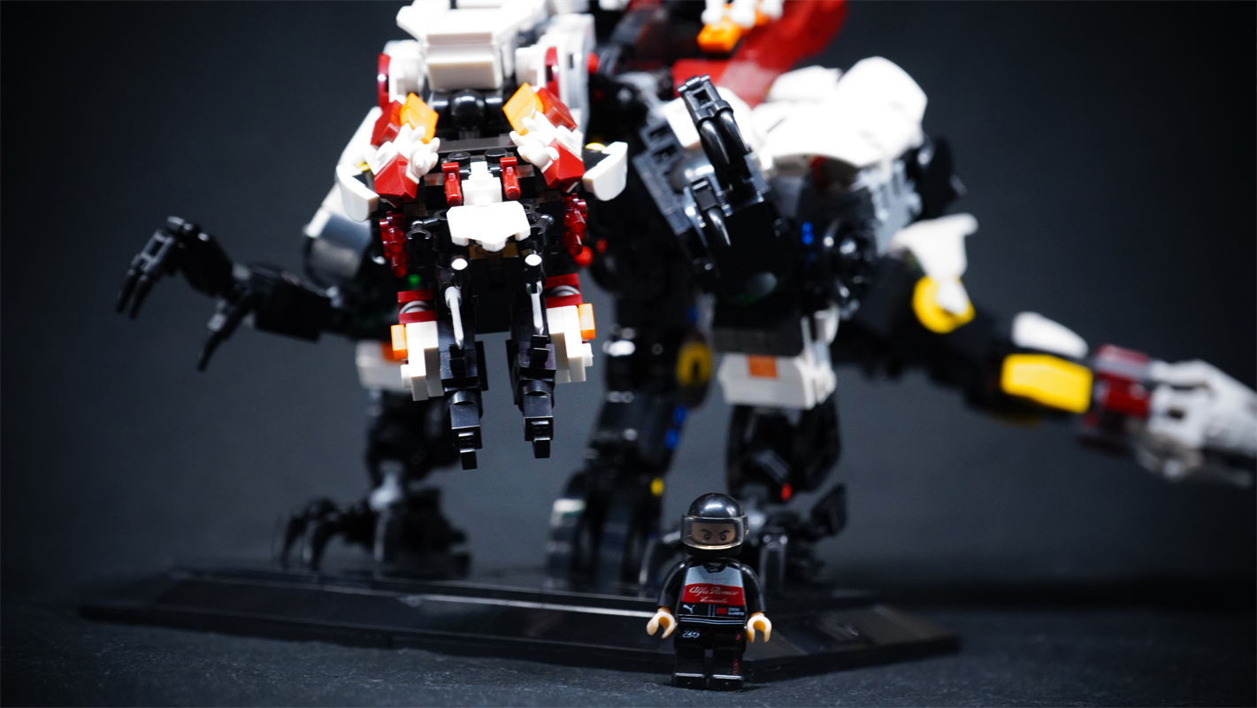 STACKO BRICKS 06001 Horizon Zero Dawn robotic dinosaur - YWOBB