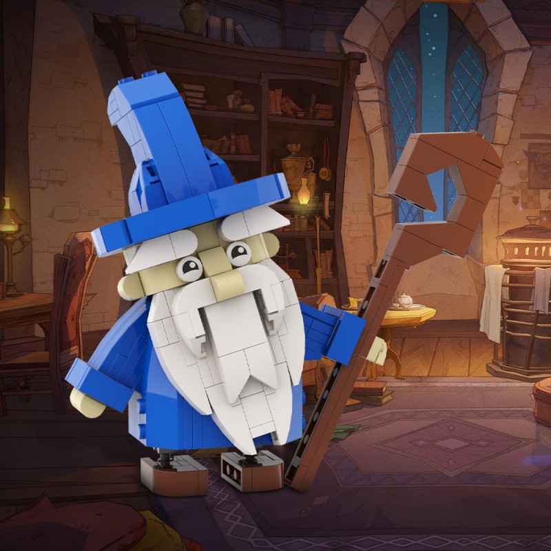 GOBRICKS MOC 206811 Cute Wizard - YWOBB