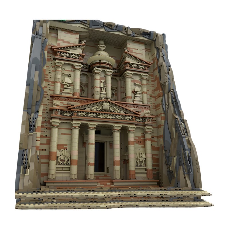 GOBRICKS MOC 202360 Petra - The Treasury - YWOBB