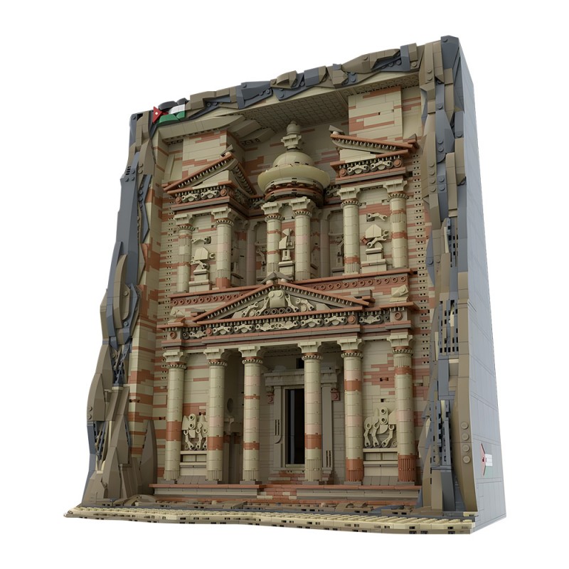 GOBRICKS MOC 202360 Petra - The Treasury - YWOBB