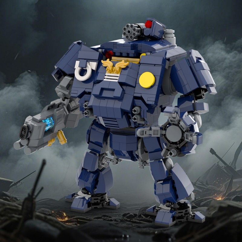 GOBRICKS MOC 214638 Ultramarines Redemptor Dreadnought - YWOBB