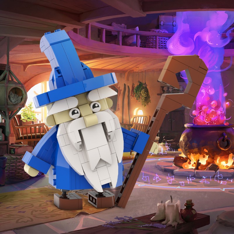 GOBRICKS MOC 206811 Cute Wizard - YWOBB