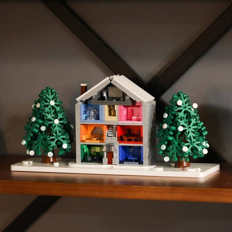 GOBRICKS MOC 132468  Lover House - YWOBB