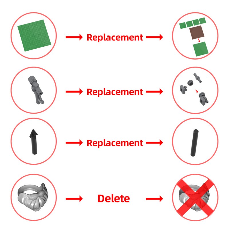 GOBRICKS MOC 201703 Grand Botanic Palace Garden - YWOBB