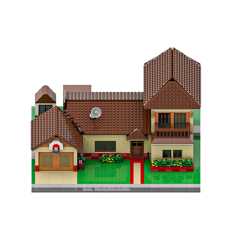 GOBRICKS MOC 98283 Rick and Morty Smith Residence - YWOBB