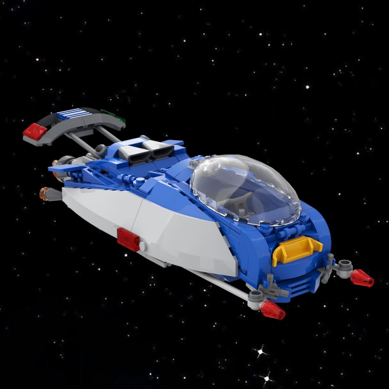 GOBRICKS MOC A2261 MIS010 Classic Space - YWOBB