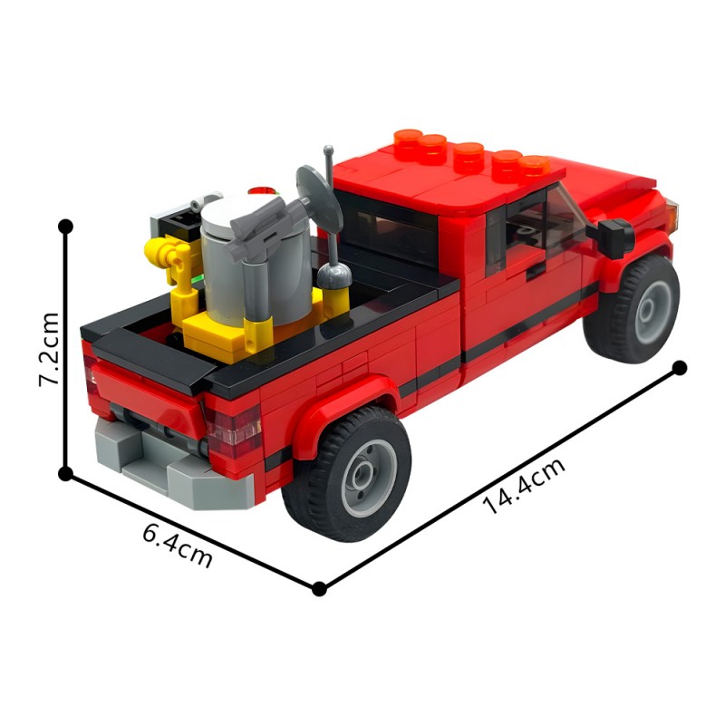 GOBRICKS MOC 194366 Bob & Weave Ram from Twister - YWOBB