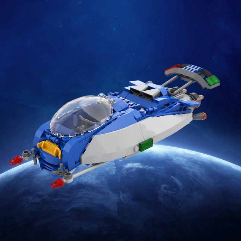 GOBRICKS MOC A2261 MIS010 Classic Space - YWOBB