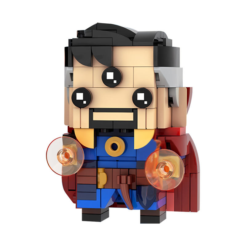 GOBRICKS MOC 114450 Doctor Strange Brickheadz - YWOBB