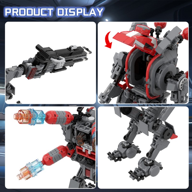 GOBRICKS MOC A1834 Viper's Northstar - YWOBB