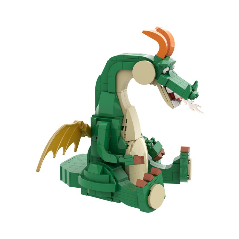 GOBRICKS MOC 210783 Cute Dragon - YWOBB