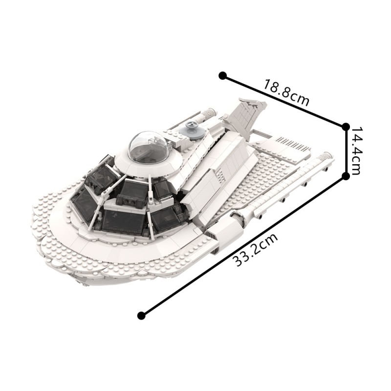 GOBRICKS MOC 214916 The Proteus submarine - Fantastic Voyage - YWOBB