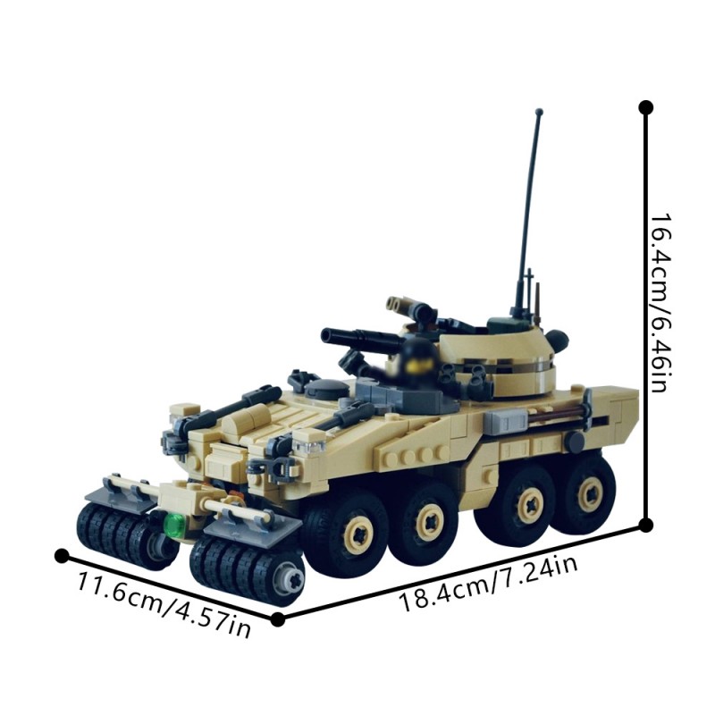 GOBRICKS MOC 217381 World in Darkness-Armadillo APC - YWOBB