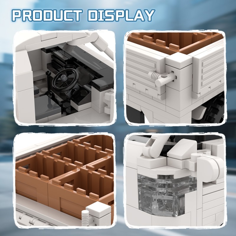 GOBRICKS MOC A2187 Suzuki Motor - YWOBB