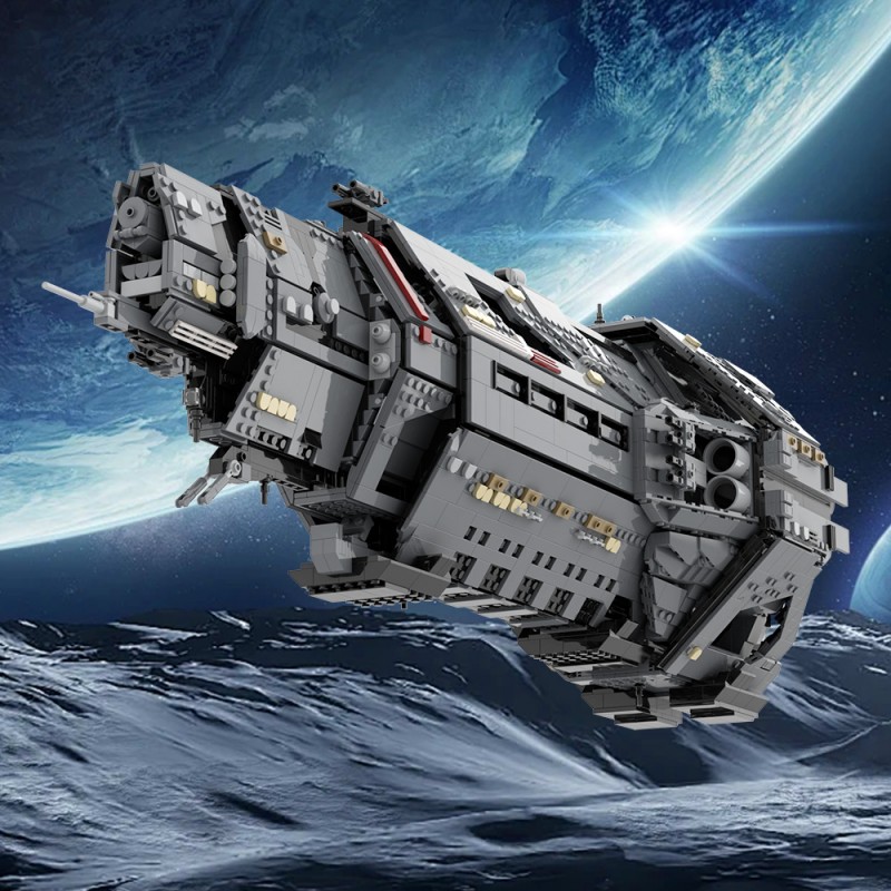 GOBRICKS MOC 212004 UNSC Pillar of Autumn C-709 - YWOBB