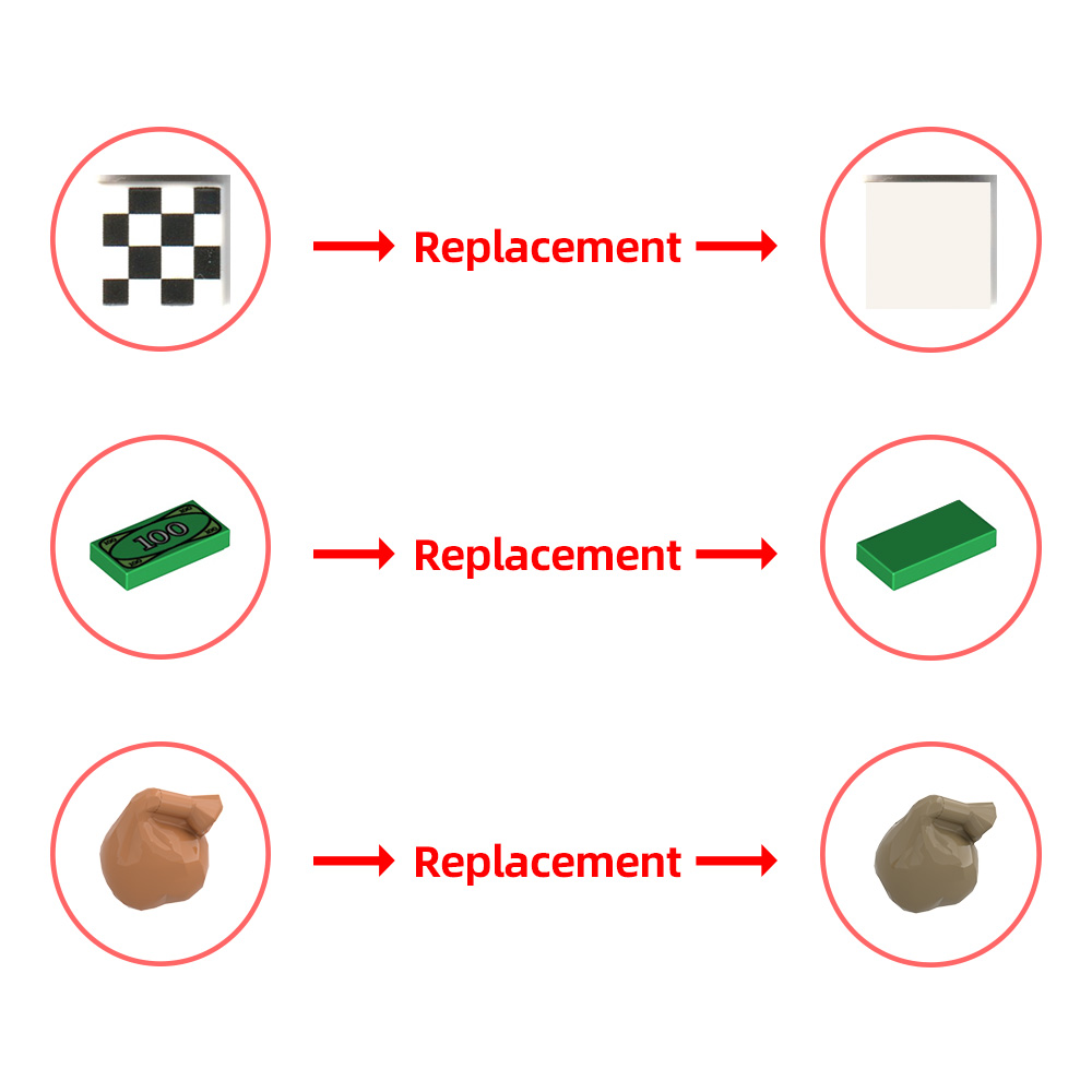 GOBRICKS MOC 208400 The Mask - YWOBB