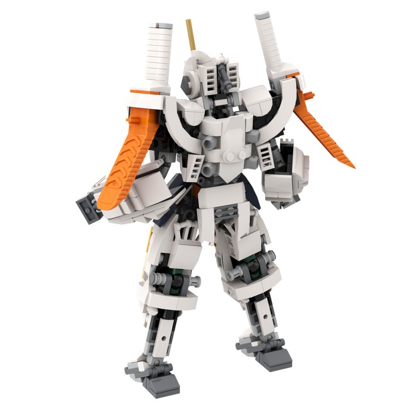 GOBRICKS MOC A1879 Guardian Robot - YWOBB