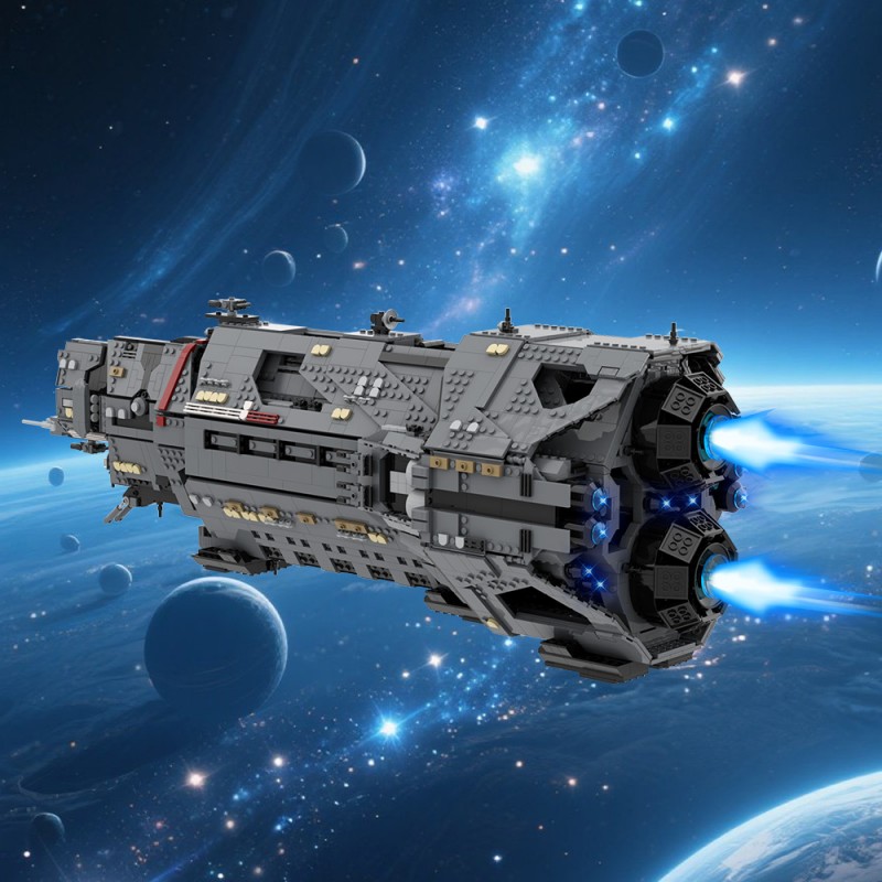 GOBRICKS MOC 212004 UNSC Pillar of Autumn C-709 - YWOBB